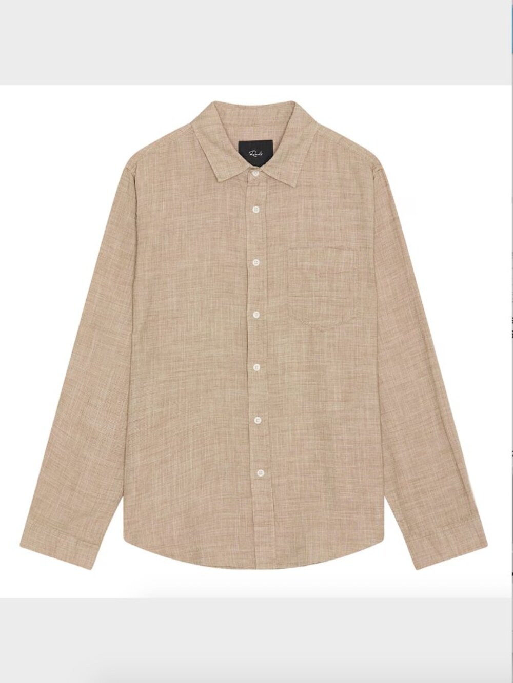 Rails Wyatt Button Down Shirt in Walnut Etch - Size XL